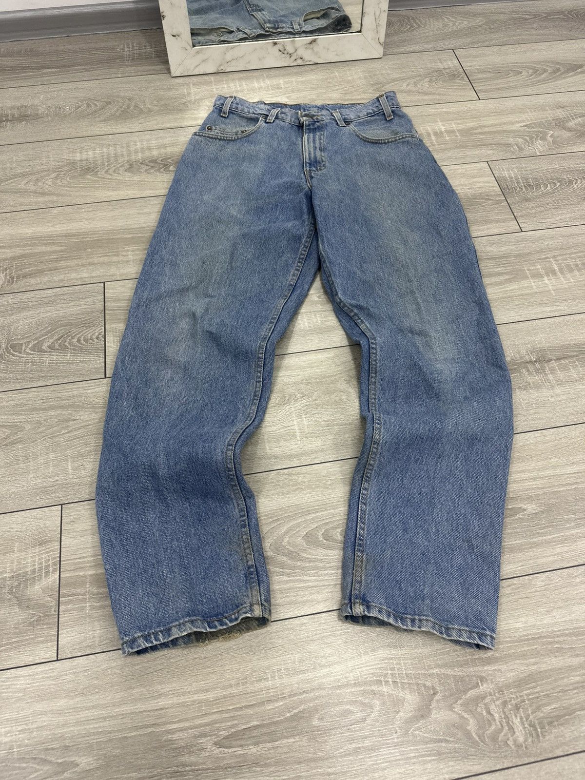 Levi's Levis Loose Jeans Made in USA Vintage 90s Size US 32 / EU 48 - 1 Thumbnail