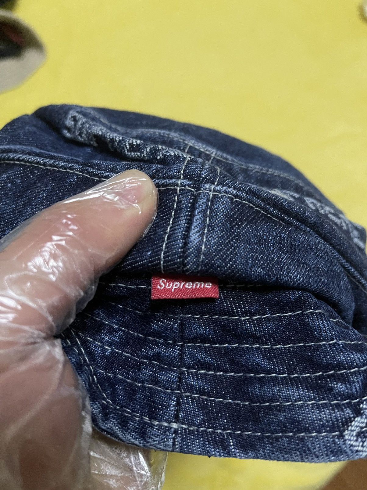 Supreme Supreme logo denim crusher S/M Size ONE SIZE - 2 Thumbnail