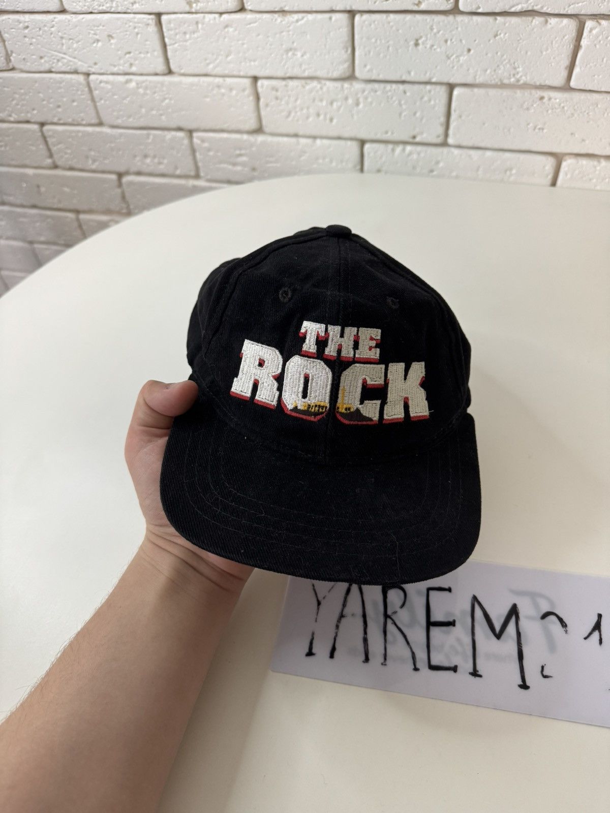 Vintage The Rock vintage cap hat Size ONE SIZE - 2 Thumbnail