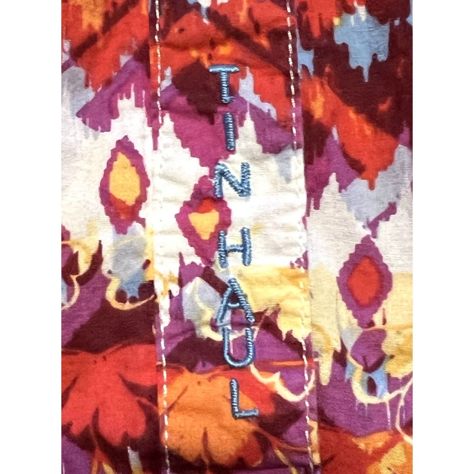 Vintage Tin Haul Western Shirt Women XL Pearl Snap Boho Aztec Print Button Up Top Size XL / US 12-14 / IT 48-50 - 6 Thumbnail