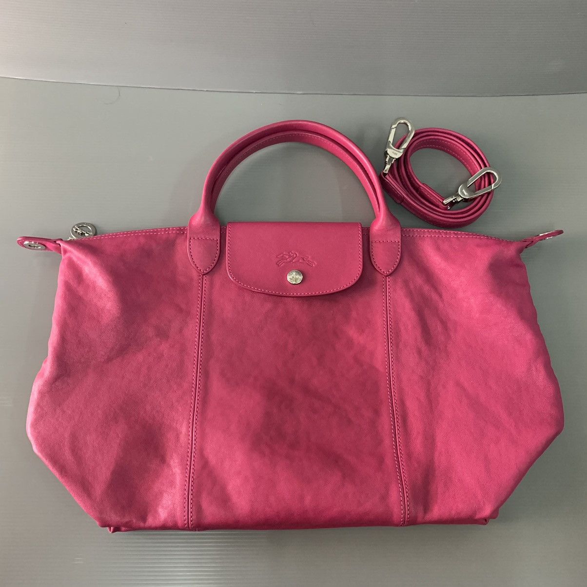 Longchamp Longchamp Neo Leather Large Tote Bag Size ONE SIZE - 13 Thumbnail