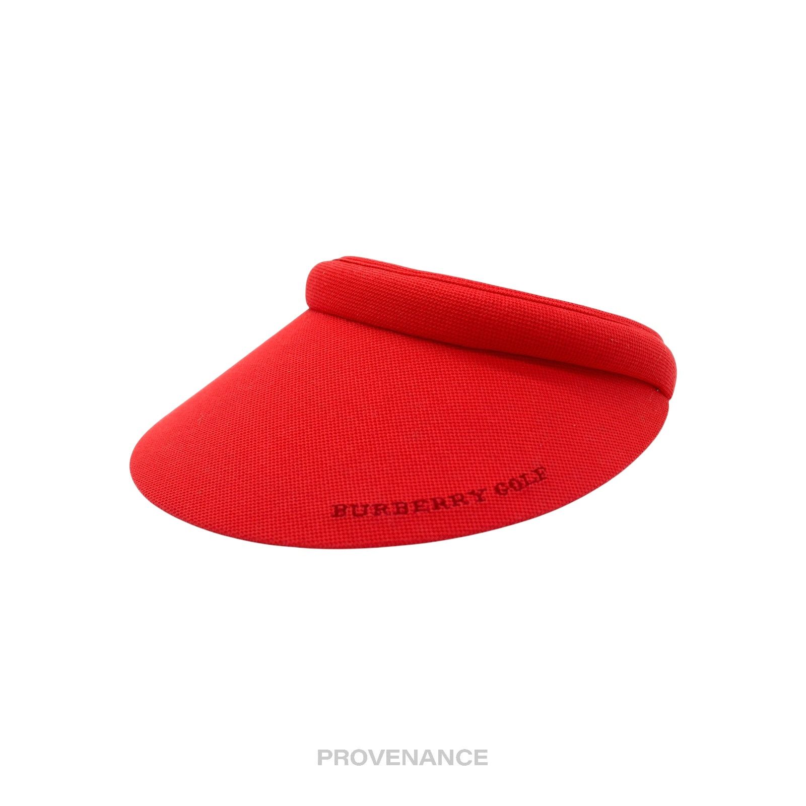 Burberry 🔴 Burberry Golf Visor - Nova Check Red Size ONE SIZE - 2 Thumbnail