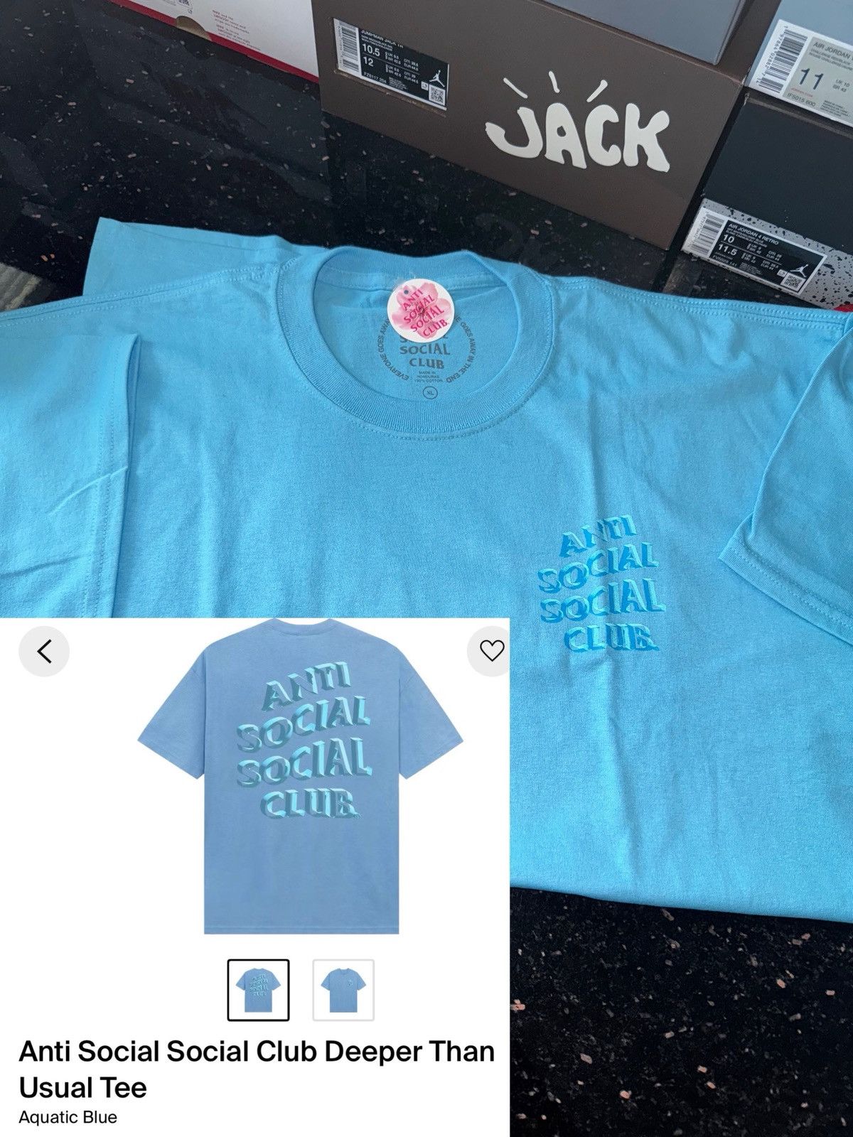 Anti Social Social Club Anti Social Social Club Size US XL / EU 56 / 4 - 1 Thumbnail