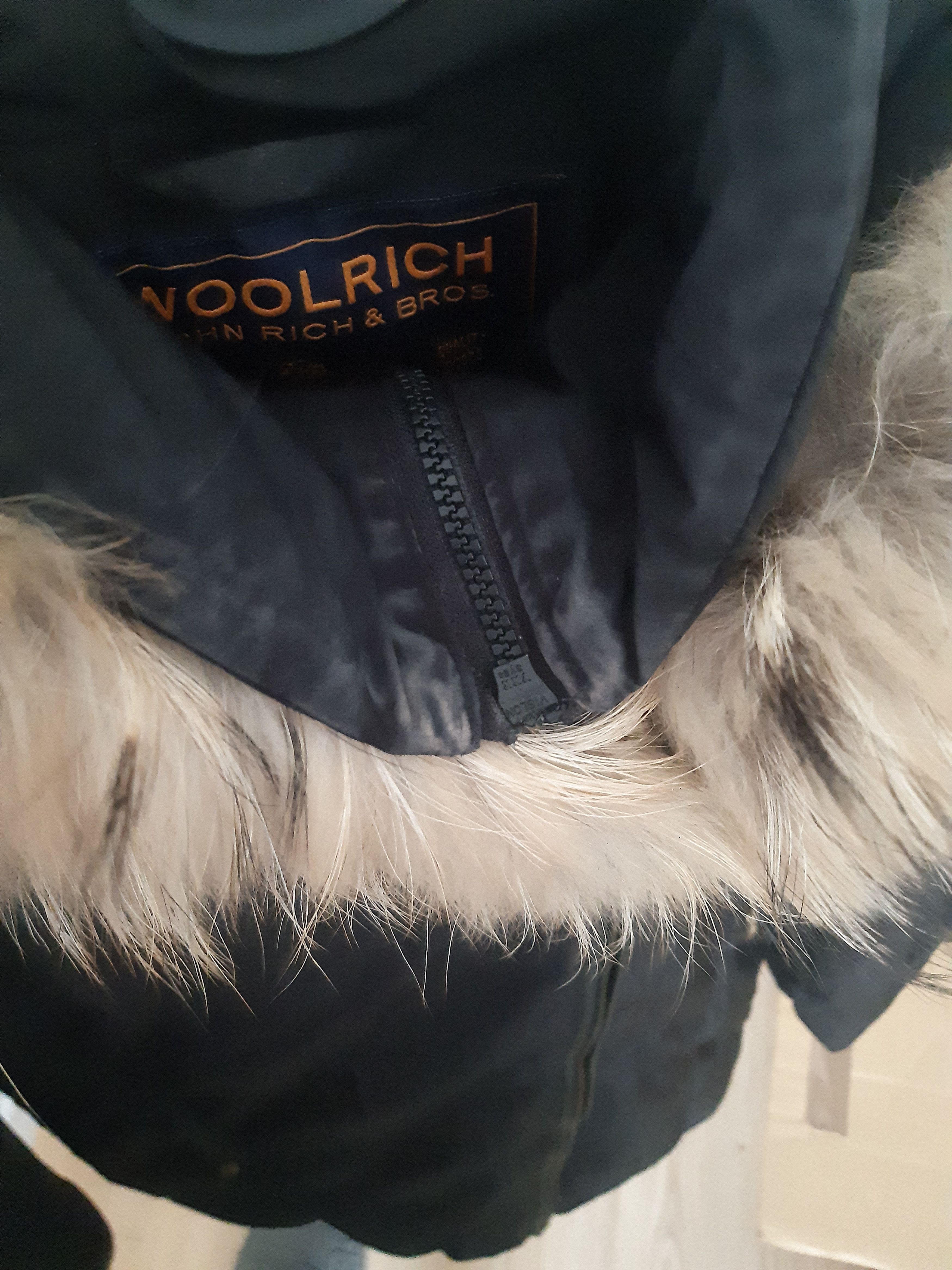 Woolrich Woolen Mills Black Long womens jacket Size S / US 4 / IT 40 - 5 Thumbnail