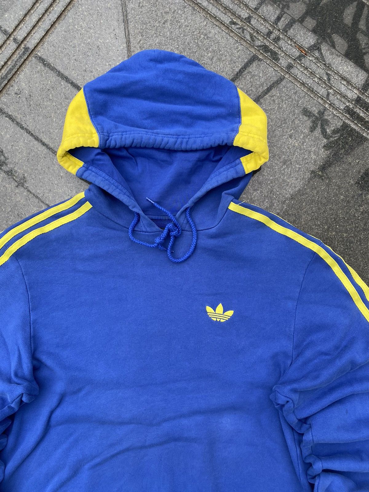 Adidas × Vintage 90S ADIDAS BRAZIL RARE MULTI LOGO RETRO THREE STRIPES Y2K Size US M / EU 48-50 / 2 - 4 Thumbnail