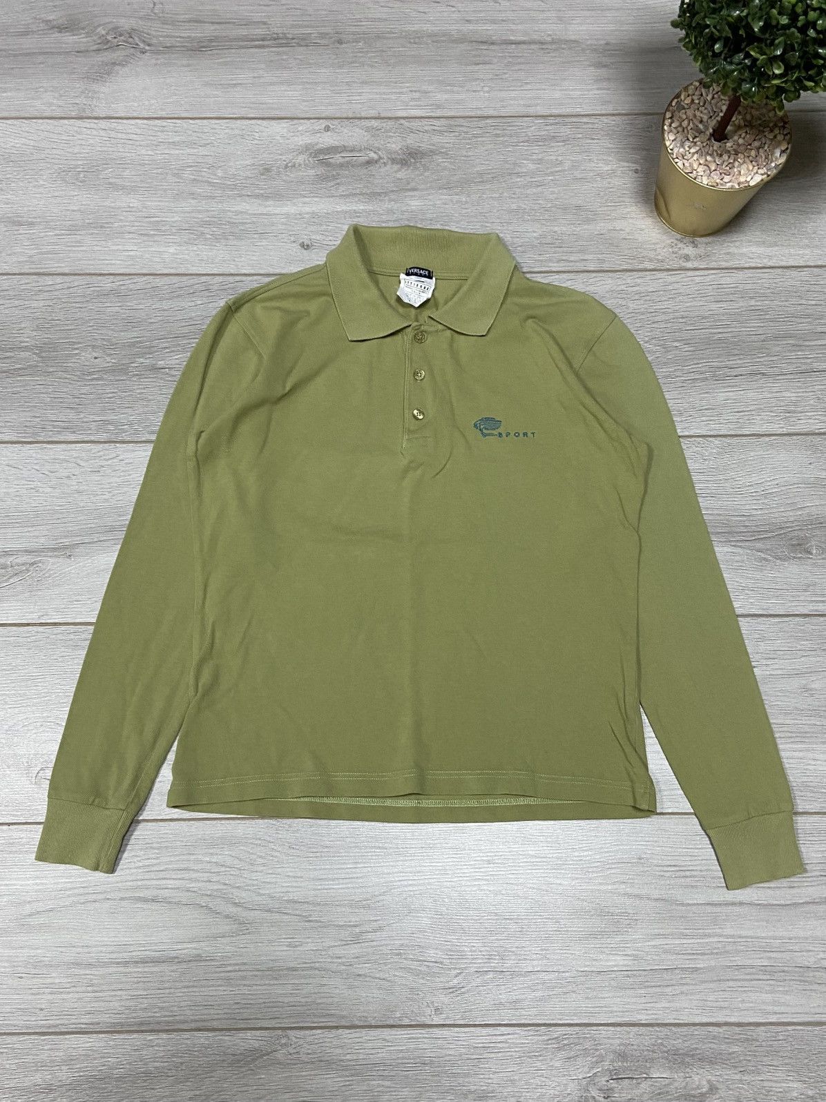 Versace × Vintage Versace sport Medusa long sleeve for Japan Size US M / EU 48-50 / 2 - 1 Thumbnail