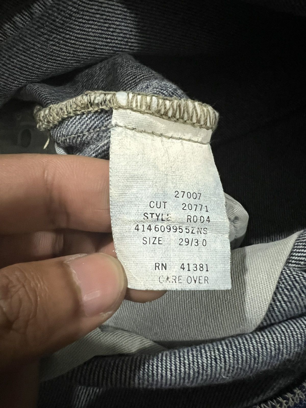 RRL Ralph Lauren 1980s RRL 🇺🇸 Made Baggy Relax Fit Tapered Leg Denim Jeans Size US 29 - 8 Thumbnail