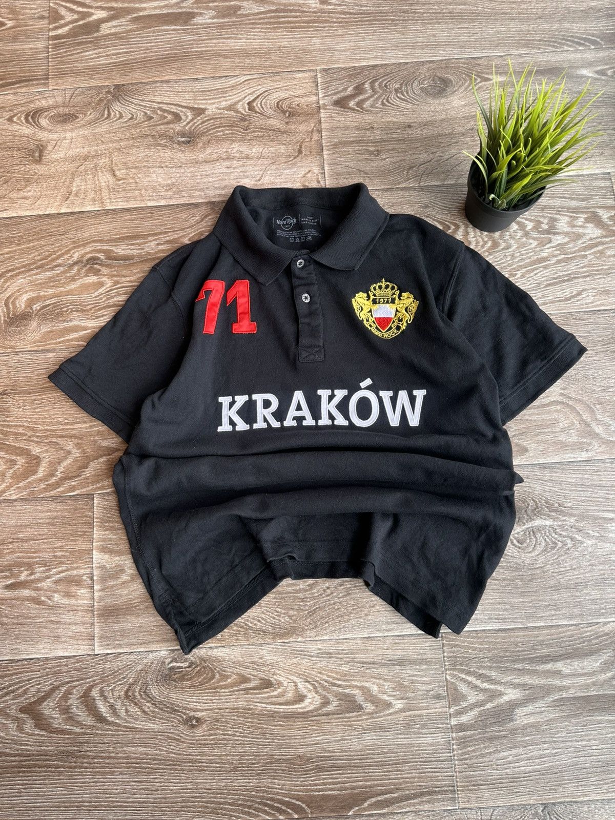 🔥 RARE Krakow Poland Chief Keef Y2K Polo Shirt Ralph Lauren