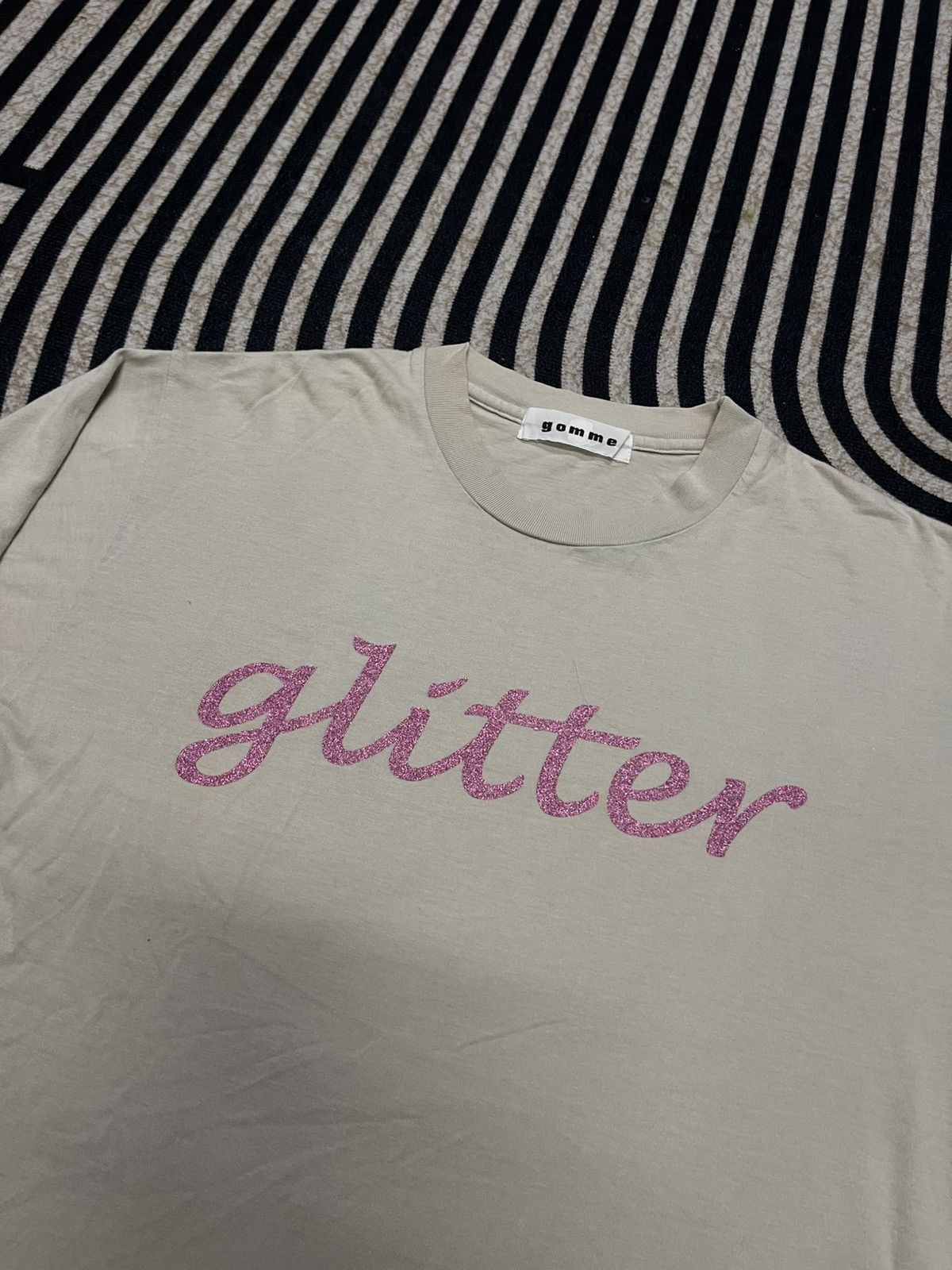 gomme 1990s GOMME “GLITTER SHADOW” LONG SLEEVE SHIRT RARE Size US S / EU 44-46 / 1 - 7 Thumbnail