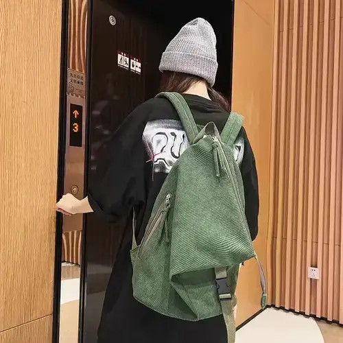 Other Vintage Corduroy Bagpack Size ONE SIZE - 4 Thumbnail