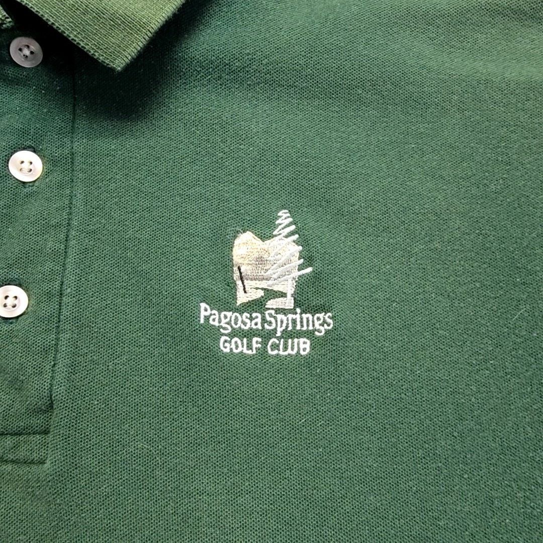 Other Colorado Pagosa Springs Golf Club Polo Green Mens L Shirt Size US L / EU 52-54 / 3 - 6 Thumbnail