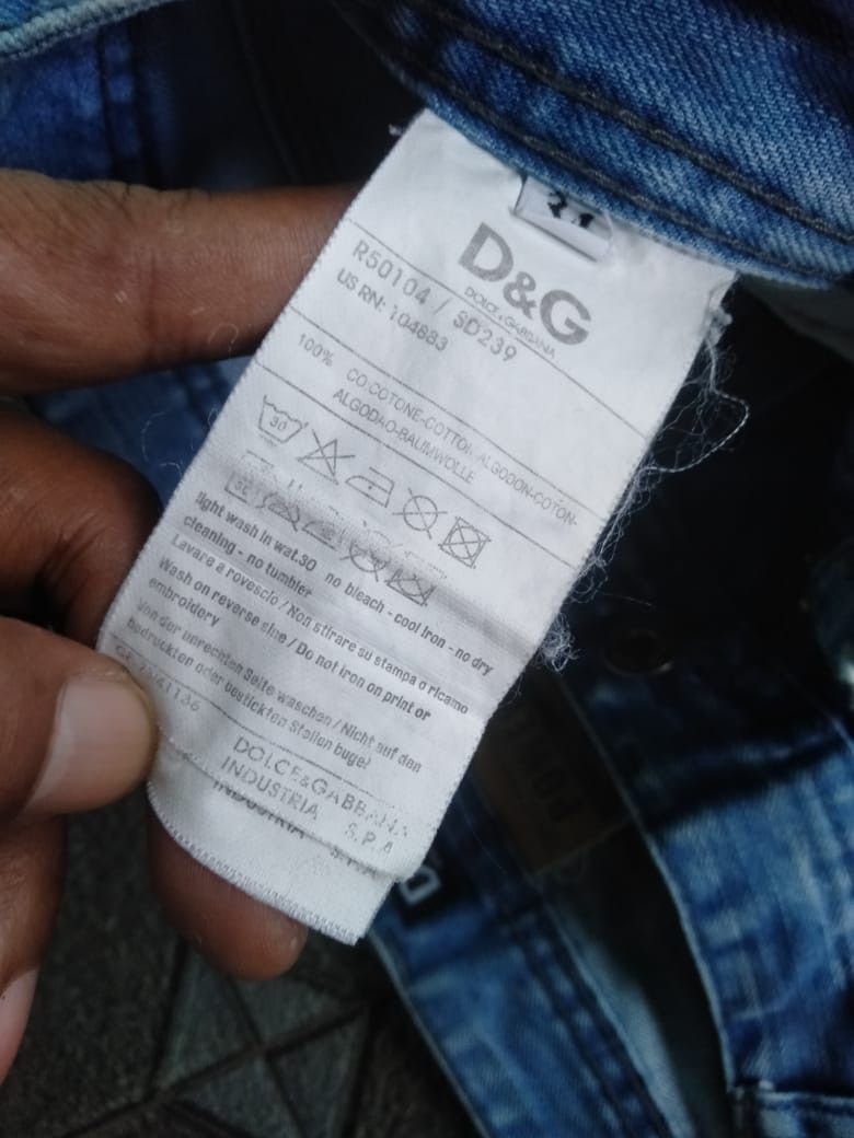 Dolce & Gabbana Vintage Dolce Gabbana faded regular jeans Size 34" / US 12 / IT 48 - 10 Thumbnail