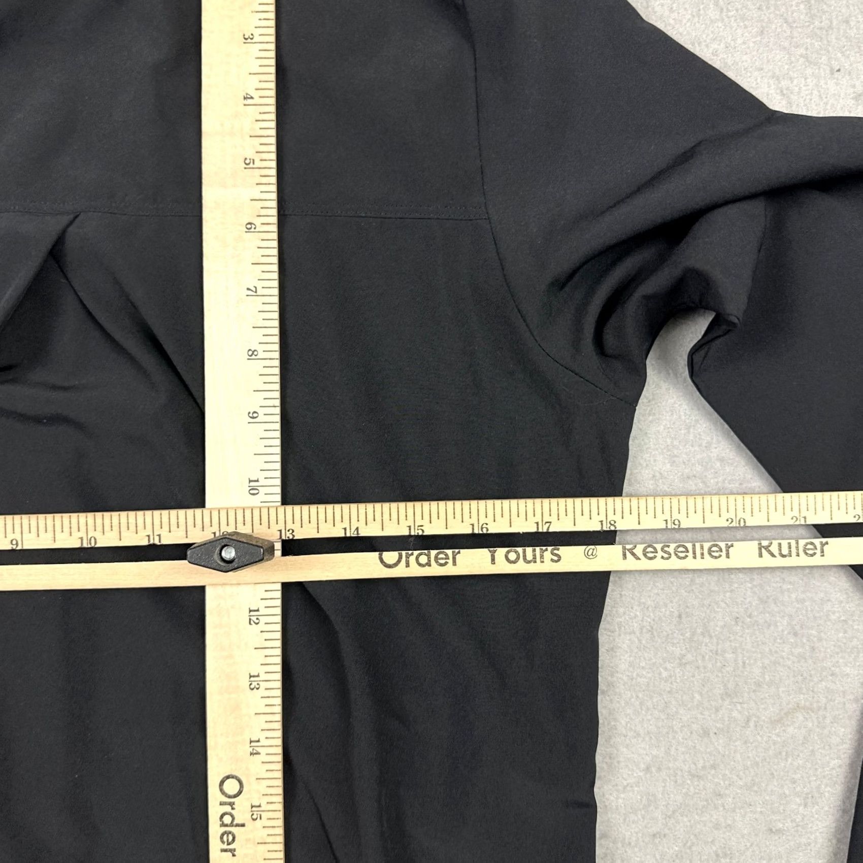 Adidas Adidas Jacket Women Small Black Solid Full Zip Windbreaker Hood Pockets S Size S / US 4 / IT 40 - 5 Thumbnail