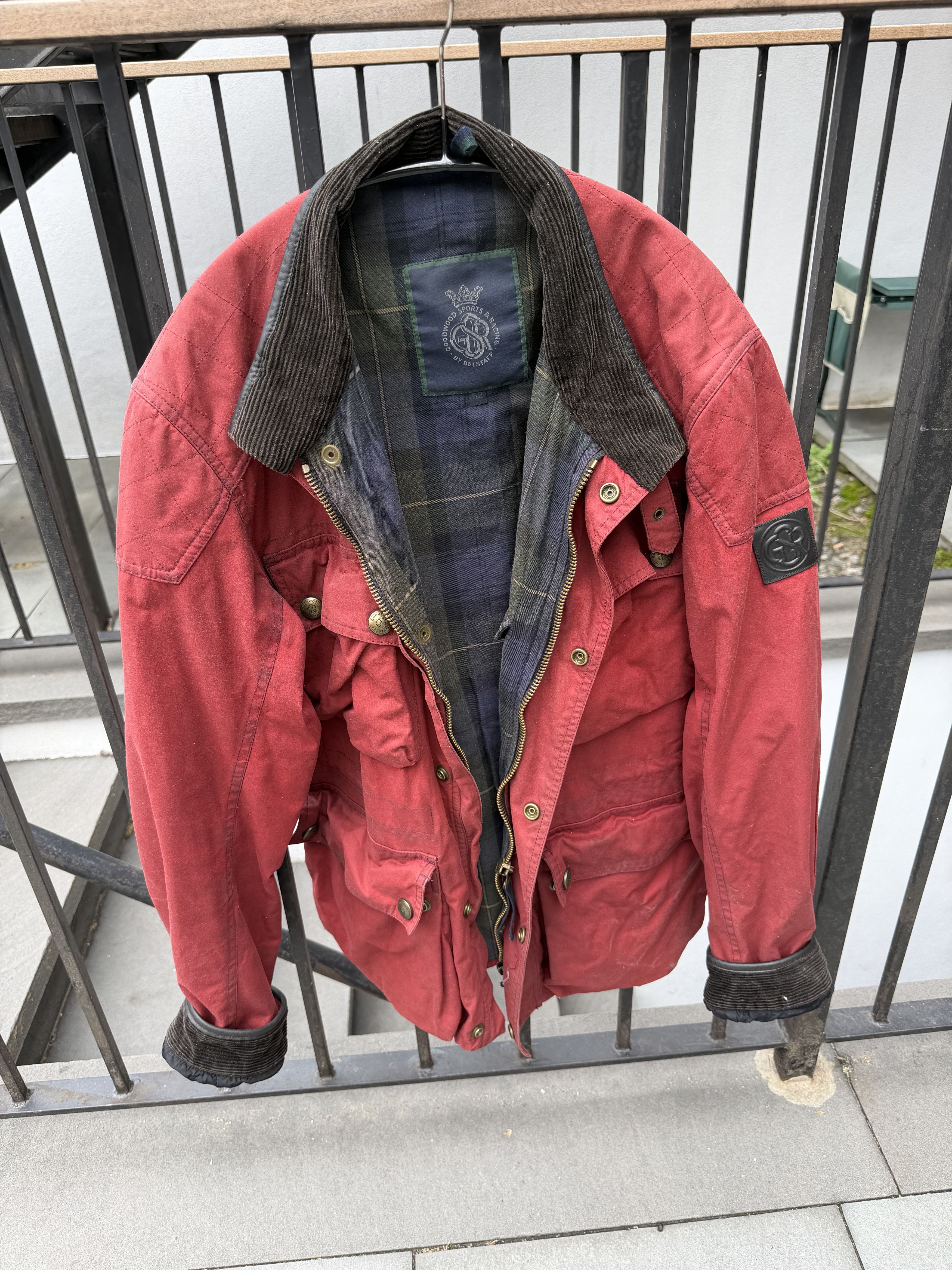 Belstaff UK Belstaff Trailmaster waxed cotton jacket Size US L / EU 52-54 / 3 - 1 Thumbnail