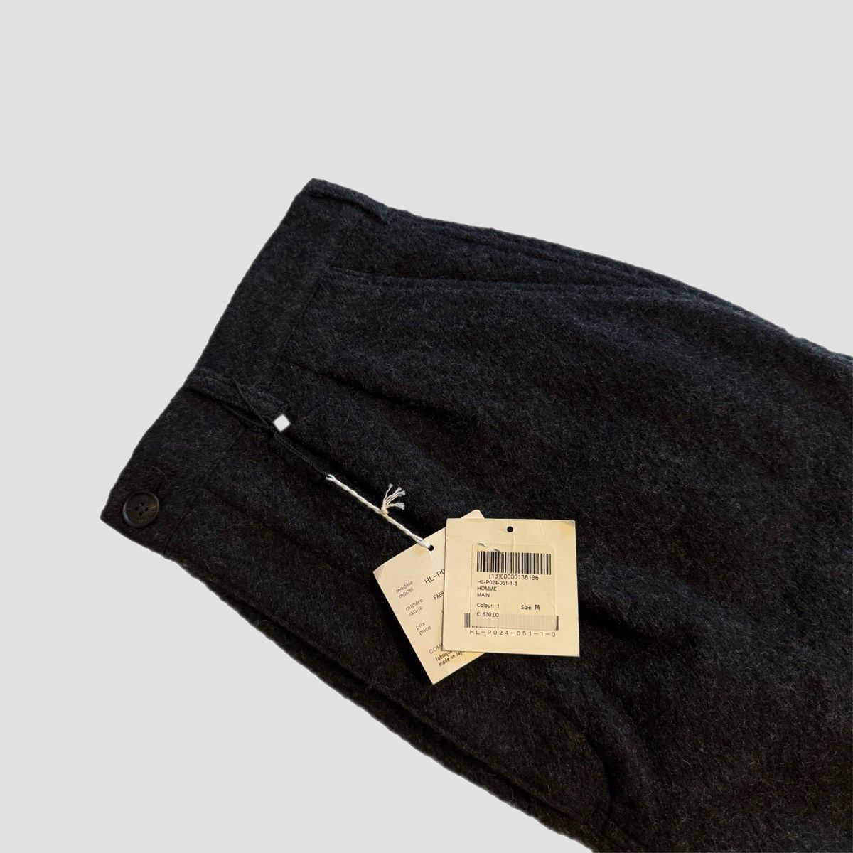 Comme des Garcons CDG Comme Des Garcons Homme Wool Trousers Size US 34 / EU 50 - 6 Thumbnail