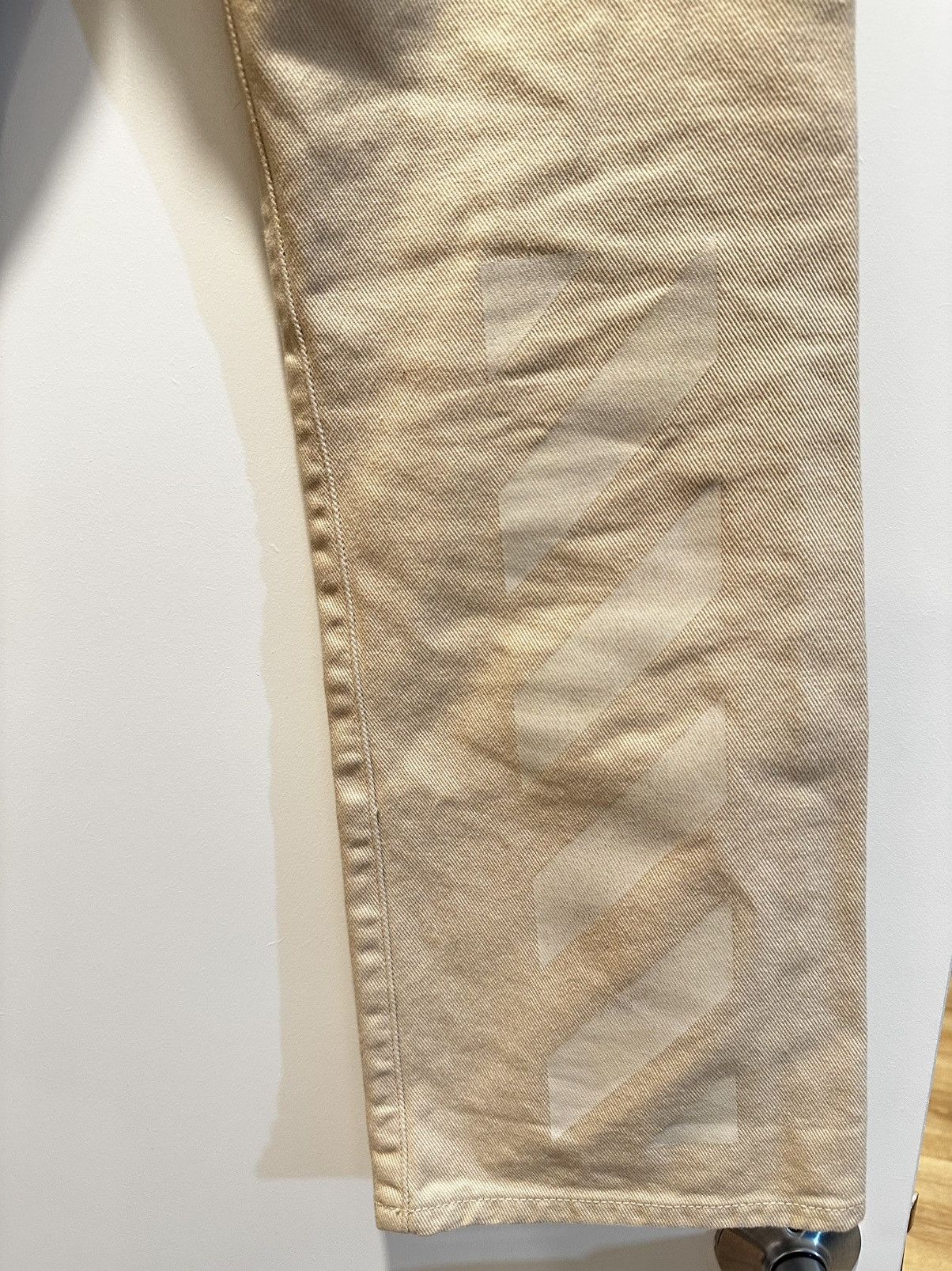 Off-White Women’s Off-White Denim jeans straight fit Size 26" / US 2 / IT 38 - 6 Thumbnail