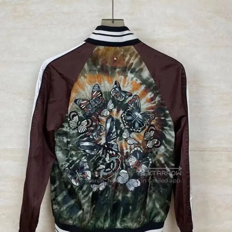 Valentino Valentino Multicolor Men's Jacket with Butterflies . Size US XS / EU 42 / 0 - 2 Thumbnail