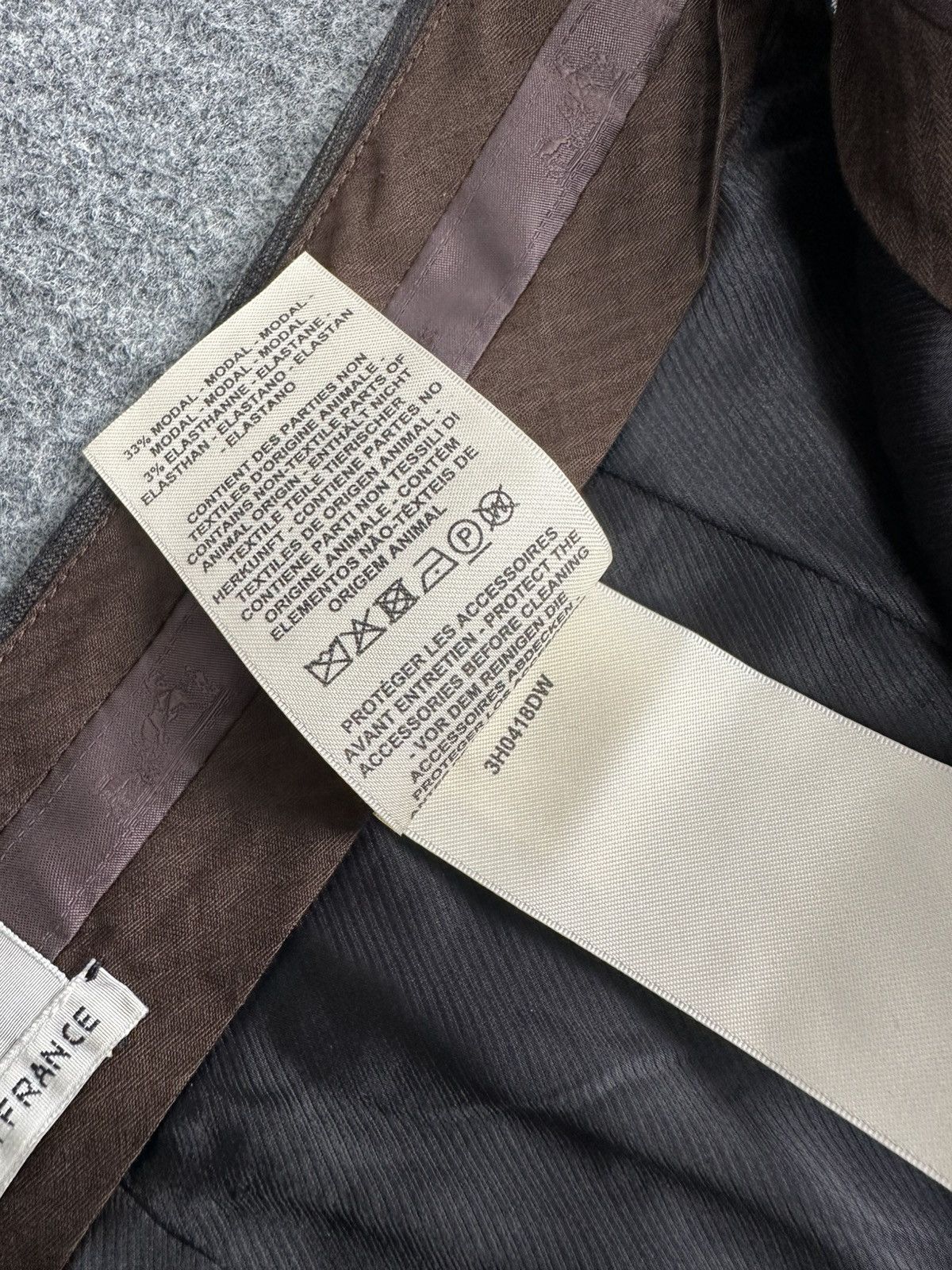 Hermes × Maison Margiela Hermes - Maison Margiela Archive - Cuffed Wool Pants Size 27" / US 4 / IT 40 - 17 Thumbnail