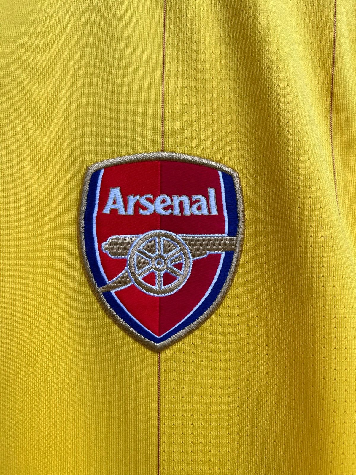Nike ARSENAL 2010 2011 AWAY FOOTBALL SHIRT SOCCER JERSEY NIKE Size US M / EU 48-50 / 2 - 6 Thumbnail