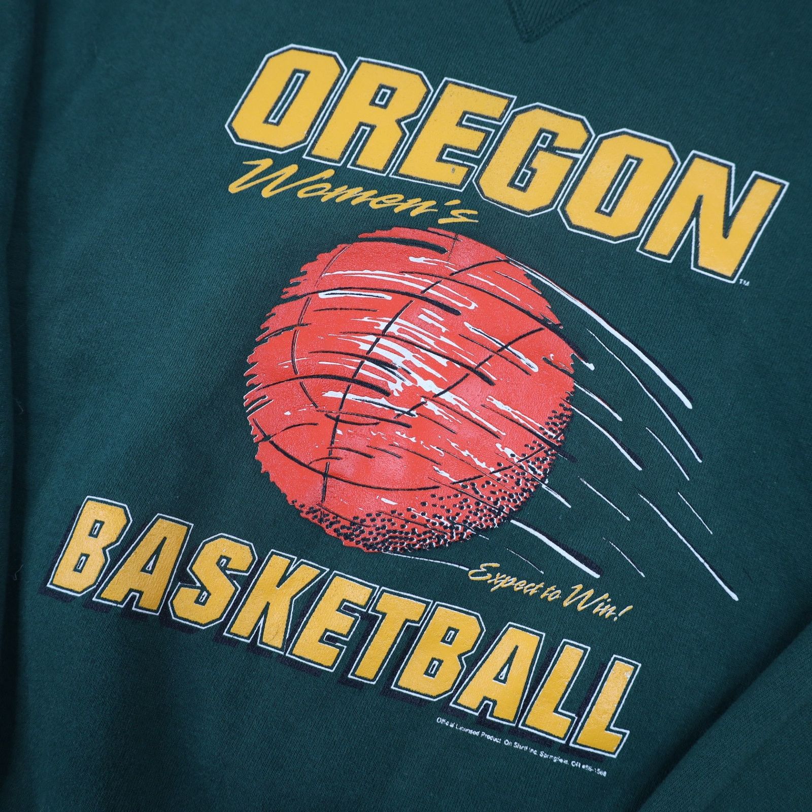 NCAA × Russell Athletic × Vintage Russell University Oregon Ducks Womens Basketball Sweatshirt Size M / US 6-8 / IT 42-44 - 4 Thumbnail