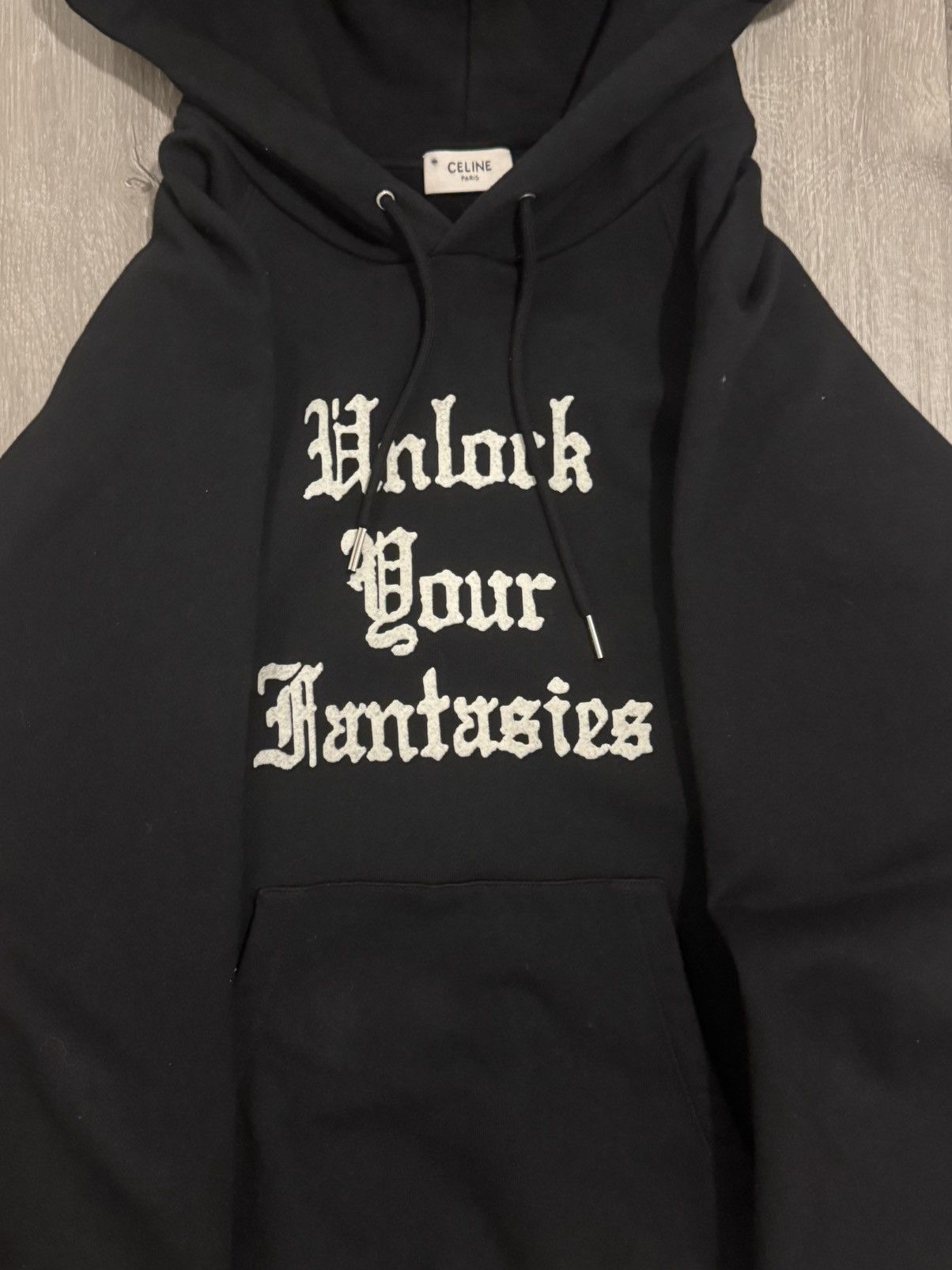 Celine Celine AW19 “Unlock Your Fantasies” Hoodie Size US S / EU 44-46 / 1 - 2 Thumbnail