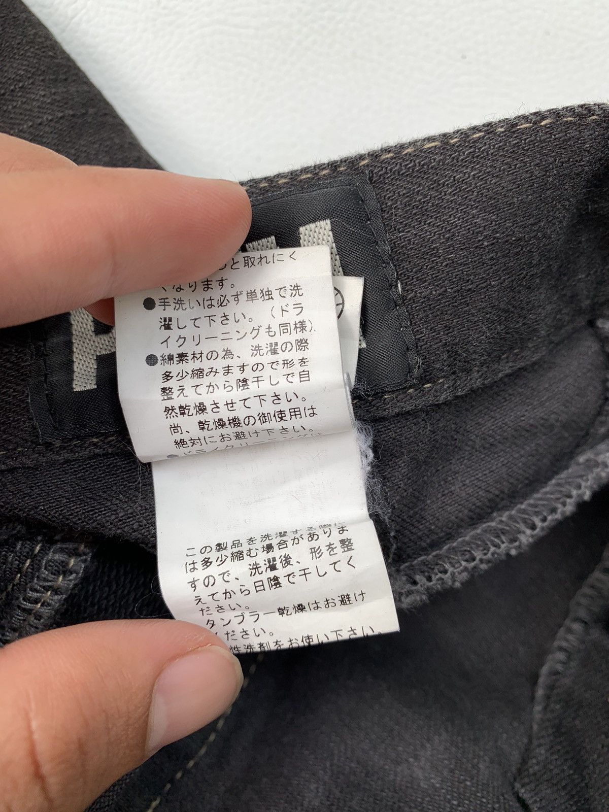 PPFM 2000s PPFM Bikers Multi Zipper Denim Jeans Size US 34 / EU 50 - 7 Thumbnail