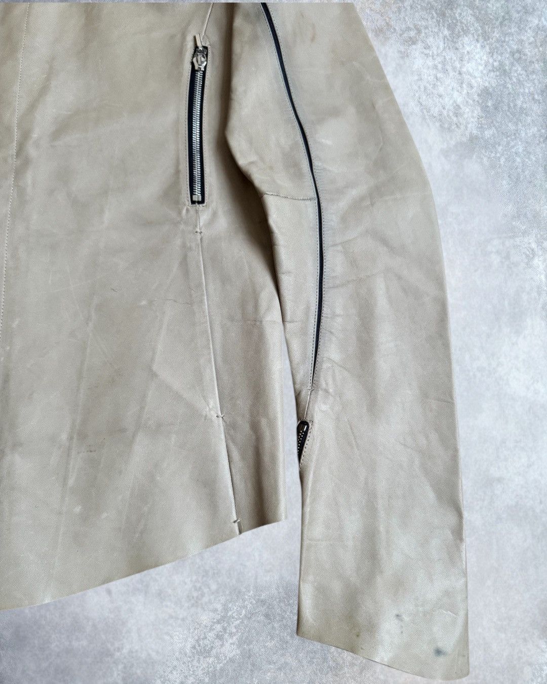 Yohan Serfaty [Yohan Serfaty] Sample Leather Jacket Size US XS / EU 42 / 0 - 5 Thumbnail