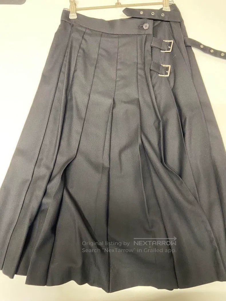 Comme des Garcons Comme Des Garcons size S Dark Vintage Pleated Skirt Size 23" - 1 Thumbnail