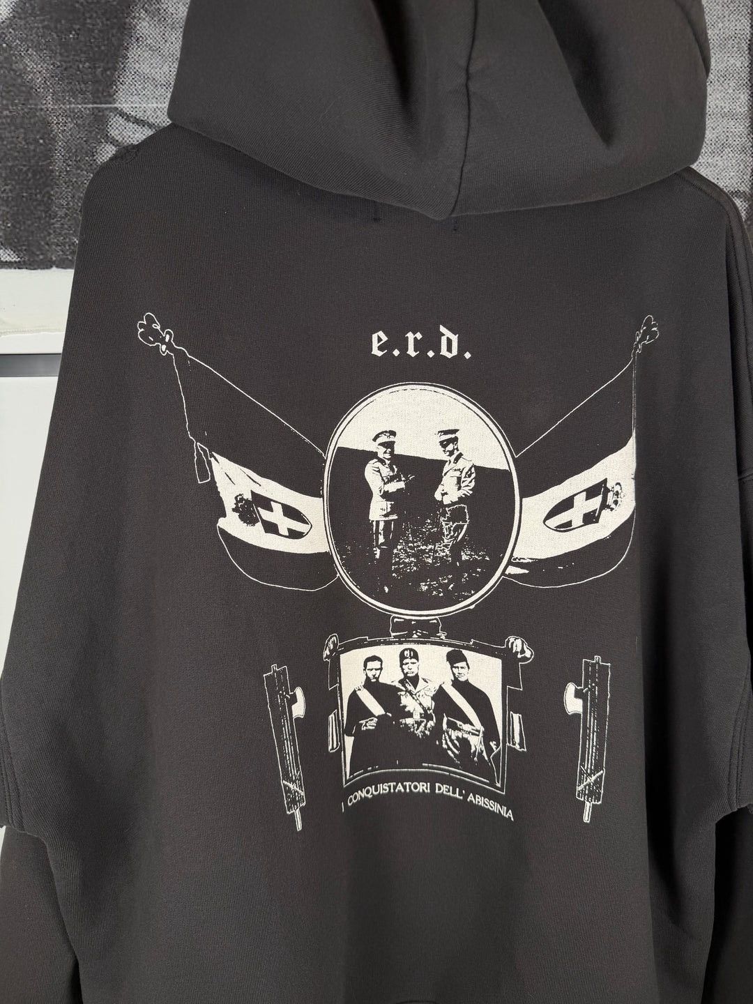 Enfants Riches Deprimes 🚭 ICONIC 🚭 2025 “ARCHITECTURA DI MUSSOLINI” HOODIE Size US L / EU 52-54 / 3 - 8 Thumbnail