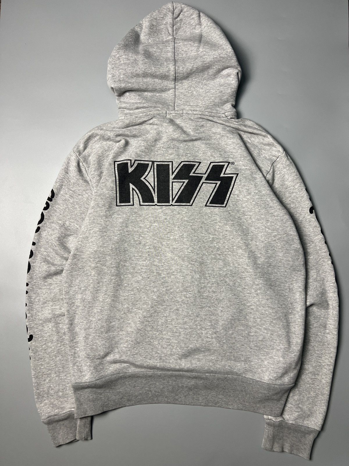 Hysteric Glamour Vintage Hysteric Glamour Kiss Band Zipper Hoodie Size US M / EU 48-50 / 2 - 2 Thumbnail