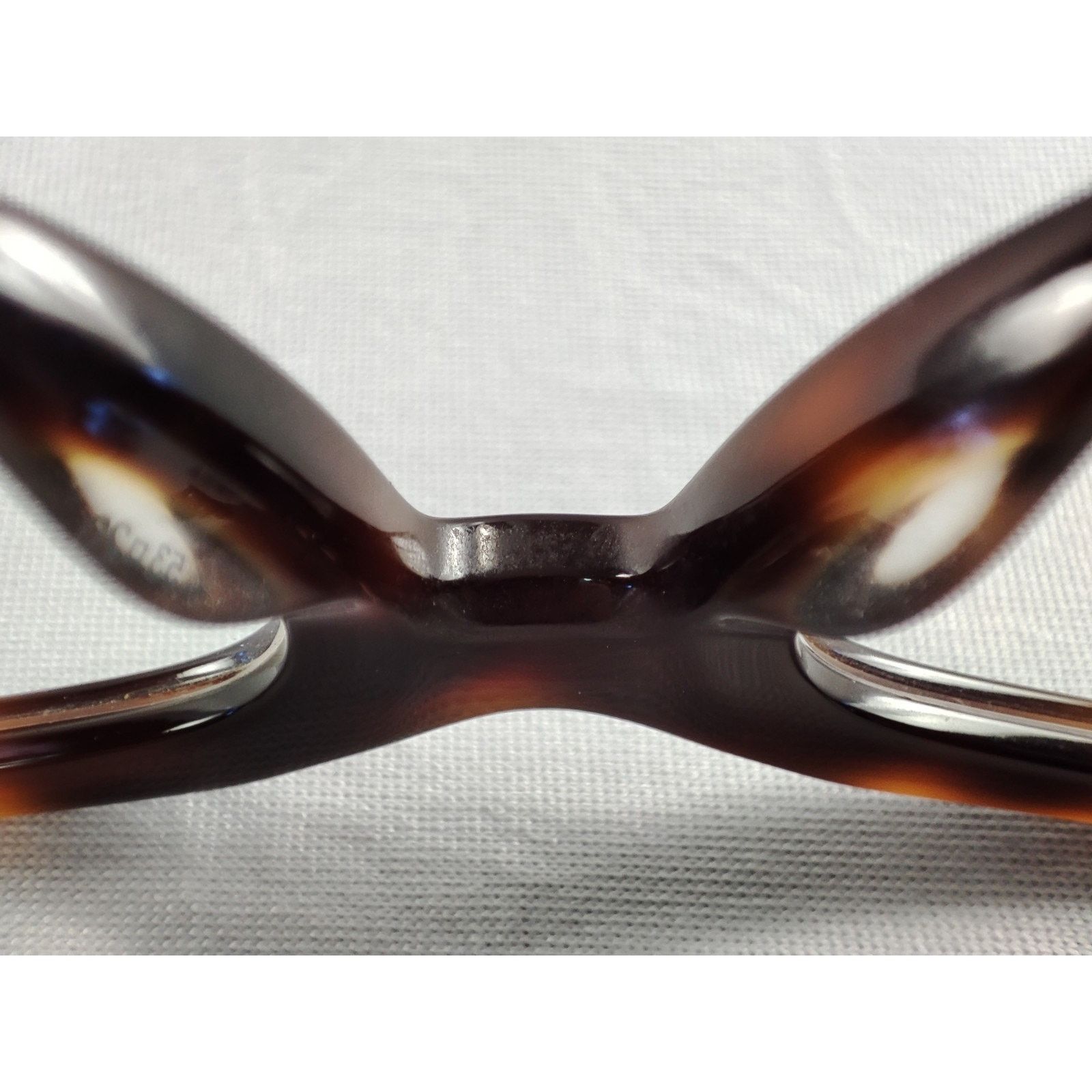 Saint Laurent Paris Saint Laurent SL 583 Havana Silver Eyeglasses Frames Italy Size ONE SIZE - 12 Thumbnail