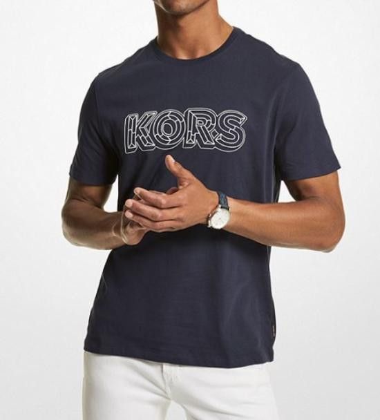 Michael Kors MICHAEL KORS Men T-Shirts CF2516RFV4 401 Blue Size US M / EU 48-50 / 2 - 1 Preview