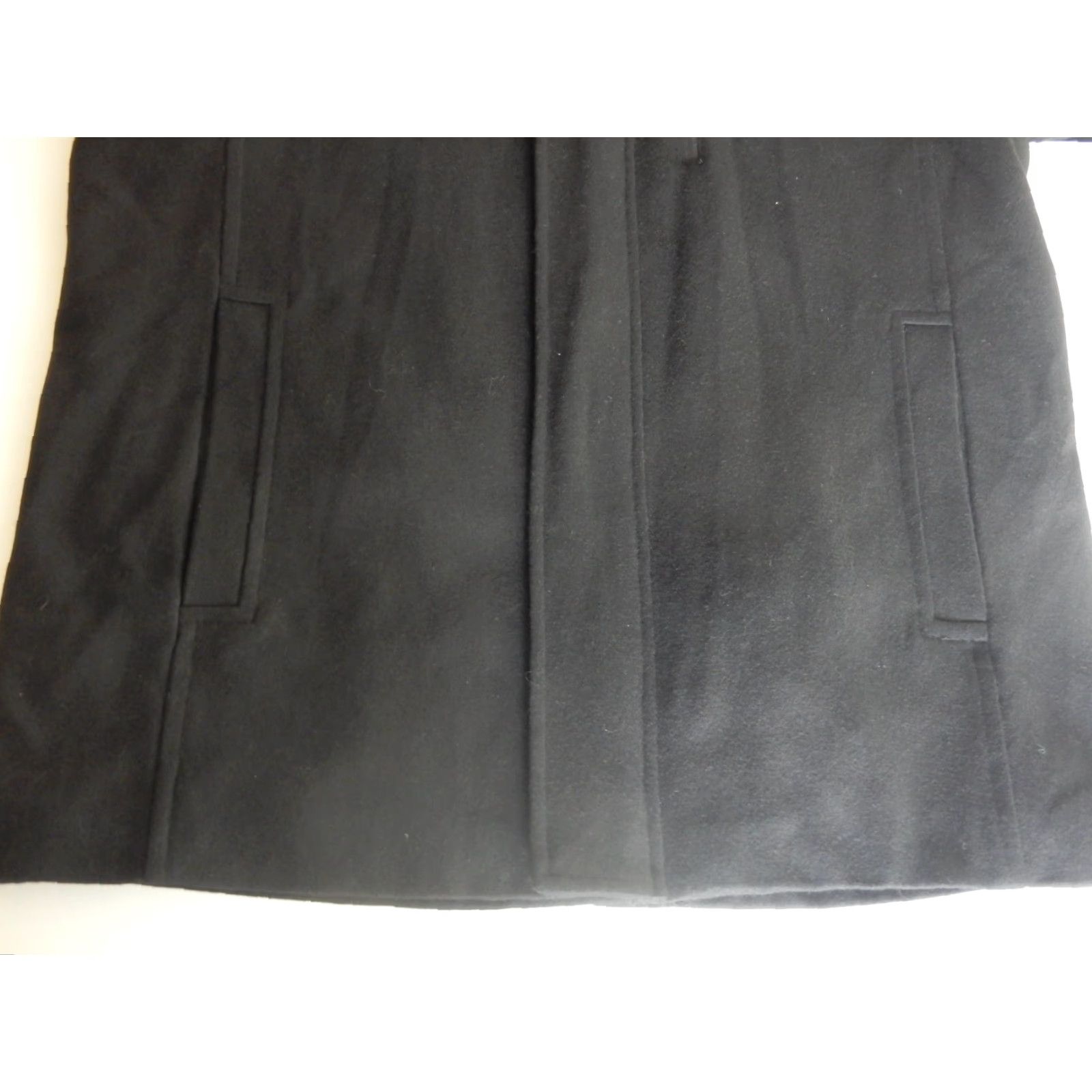 Calvin Klein VINTAGE Calvin Klein Wool Overcoat Coat Men XL Black 80s Trench Dress Coat Size US XL / EU 56 / 4 - 3 Thumbnail