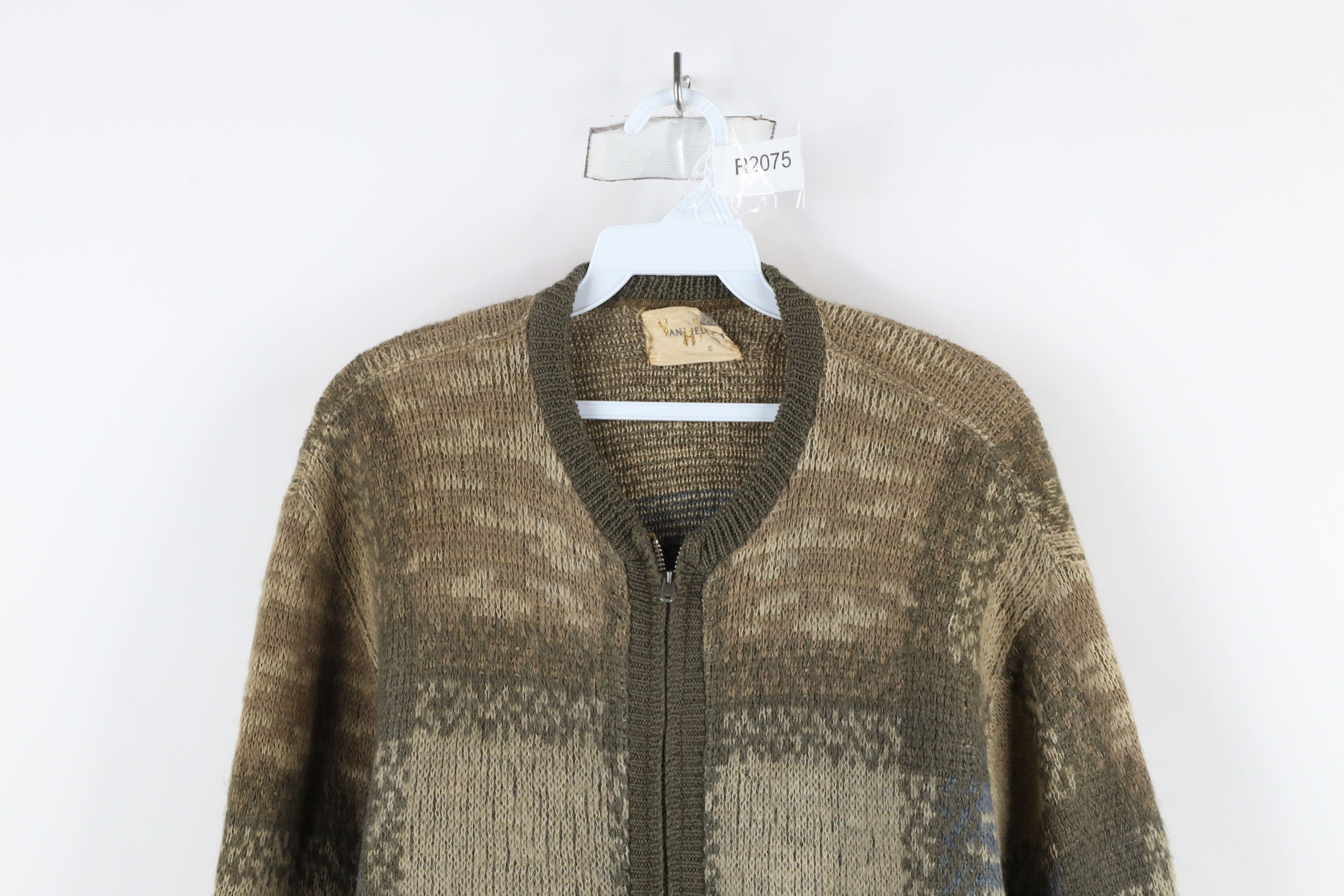Vintage Vintage 40s 50s Streetwear Full Zip Cardigan Sweater USA Size US S / EU 44-46 / 1 - 2 Thumbnail