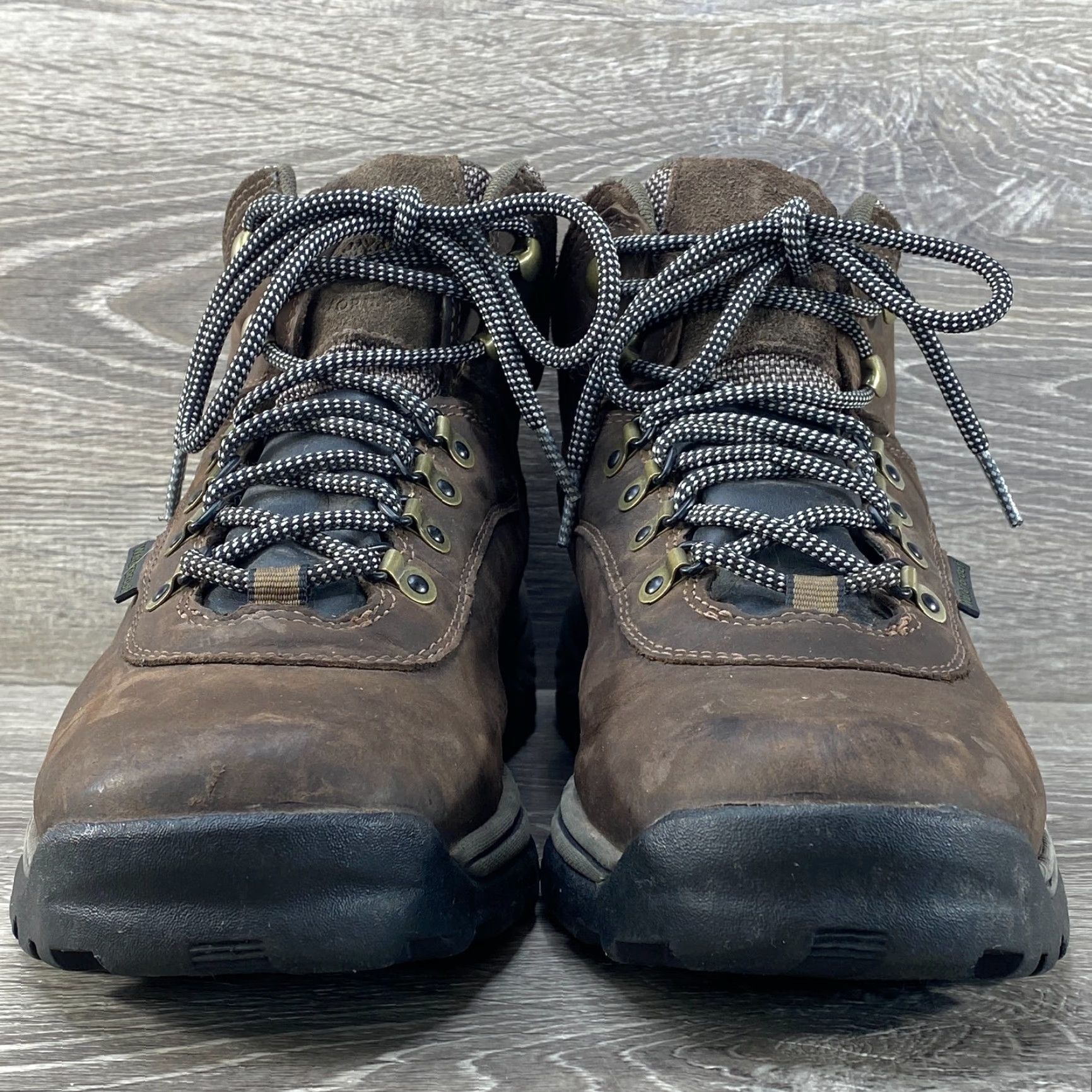Timberland Timberland Men’s 8 M Boots White Ledge Mid Waterproof Boot Dark Brown Leather Size US 8 / EU 41 - 4 Thumbnail