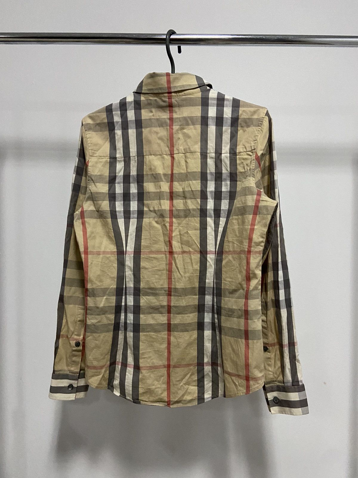 Burberry Burberry nova check buttons vintage overprint womens Size S / US 4 / IT 40 - 3 Thumbnail