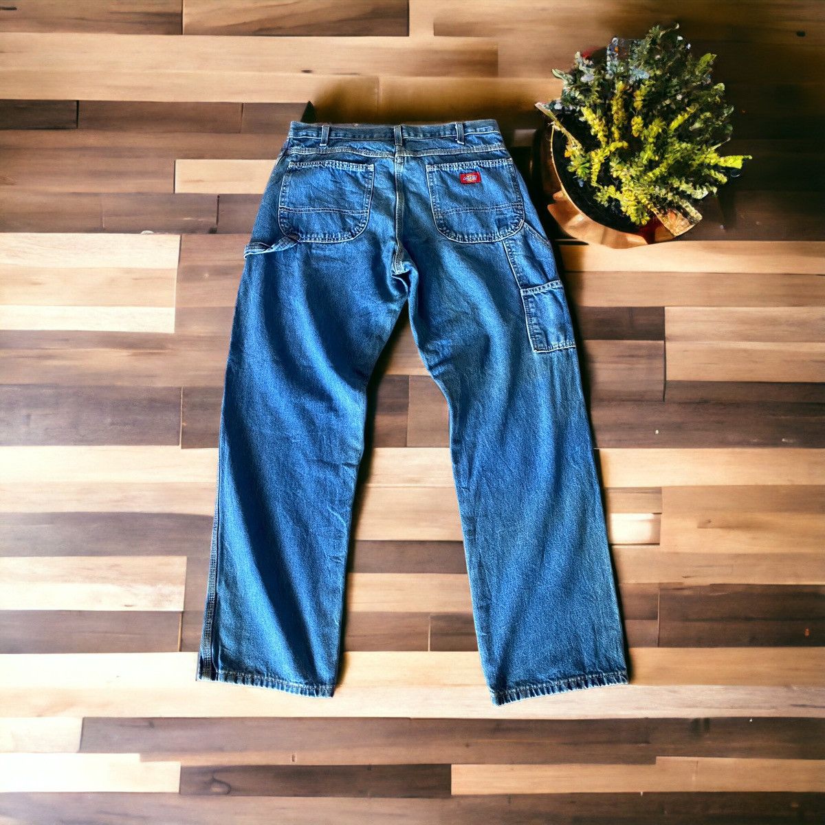 Dickies Vintage 90’s Dickies Carpenter Denim Pants Size US 34 / EU 50 - 1 Thumbnail