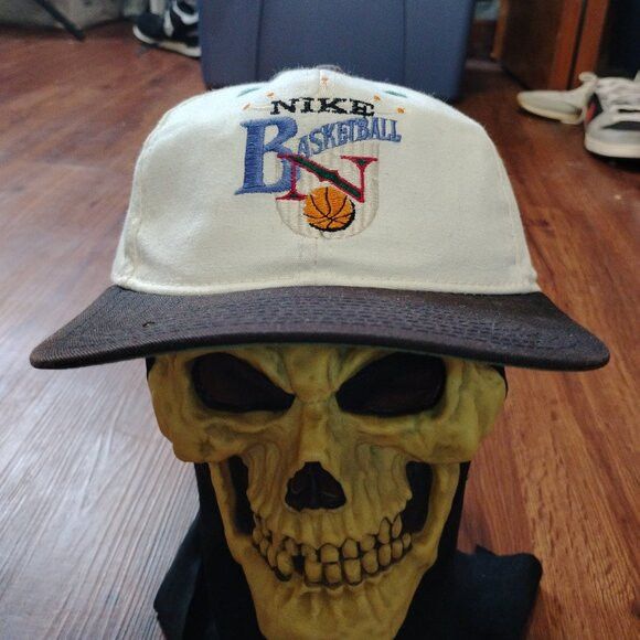Nike Vintage 90s Nike Basketball Snap Hat Cap Size ONE SIZE - 1 Thumbnail