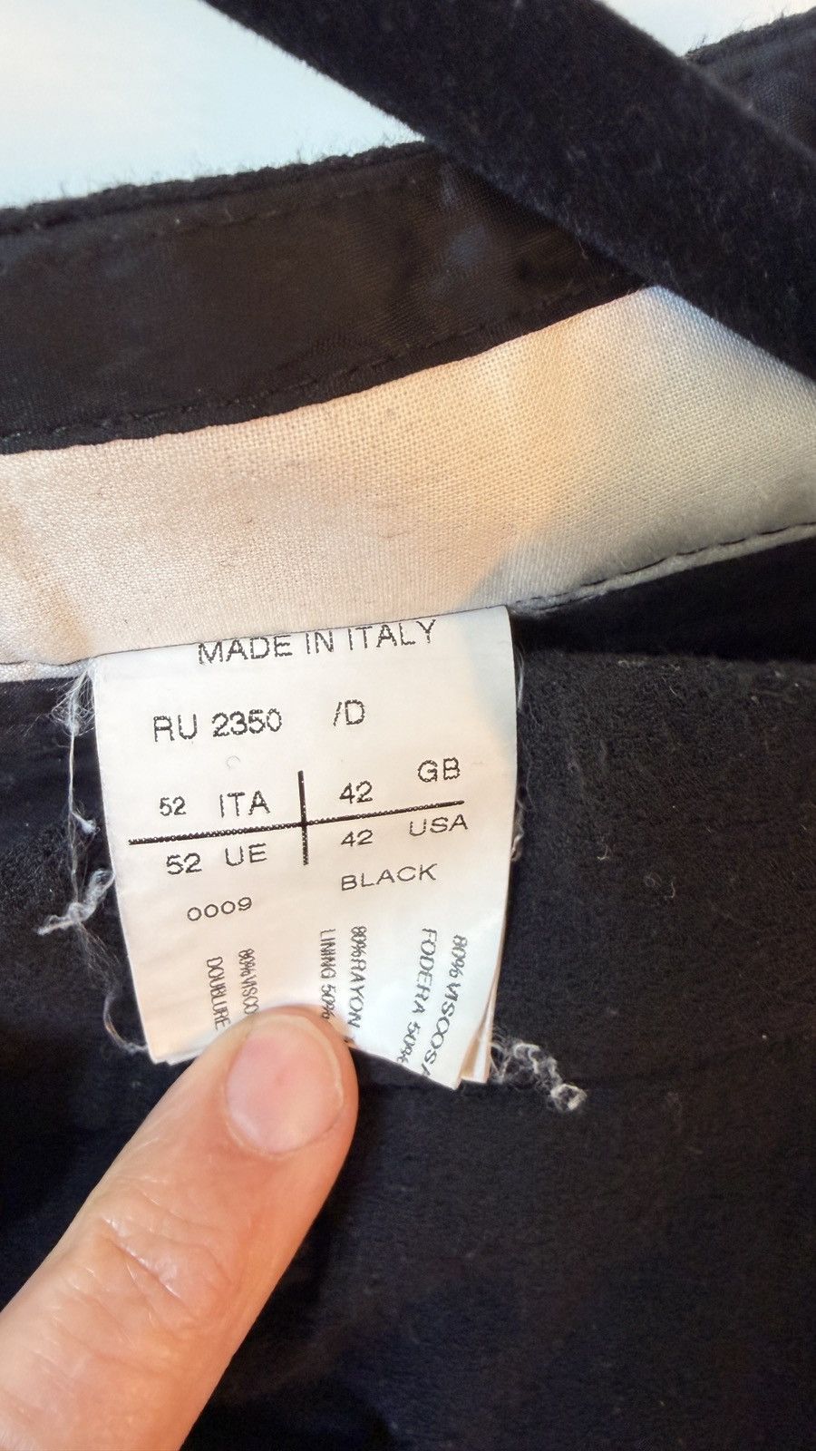 Rick Owens Rick Owens trousers Size 52S - 4 Thumbnail