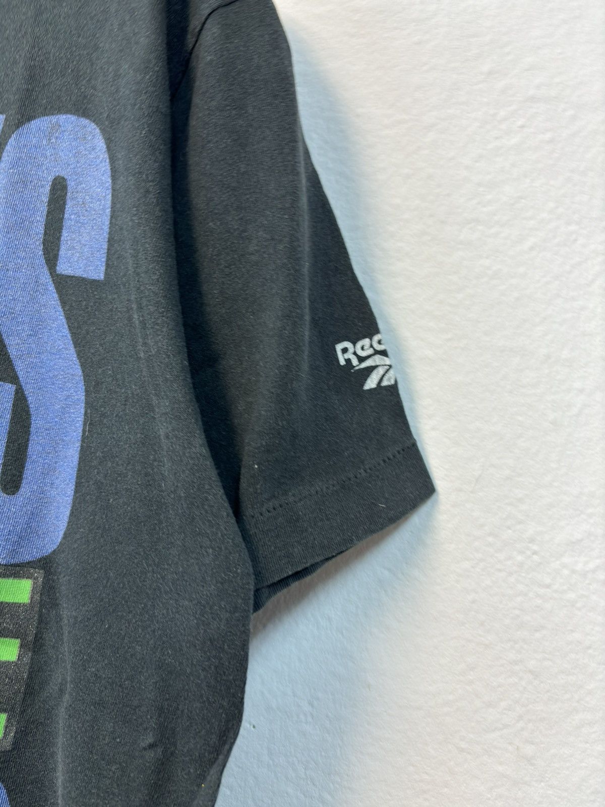 NBA × Rap Tees × Vintage Vintage 90s SHAQ WHO'S THE MAN? Reebok NBA Tee USA Jordan Size US L / EU 52-54 / 3 - 3 Thumbnail