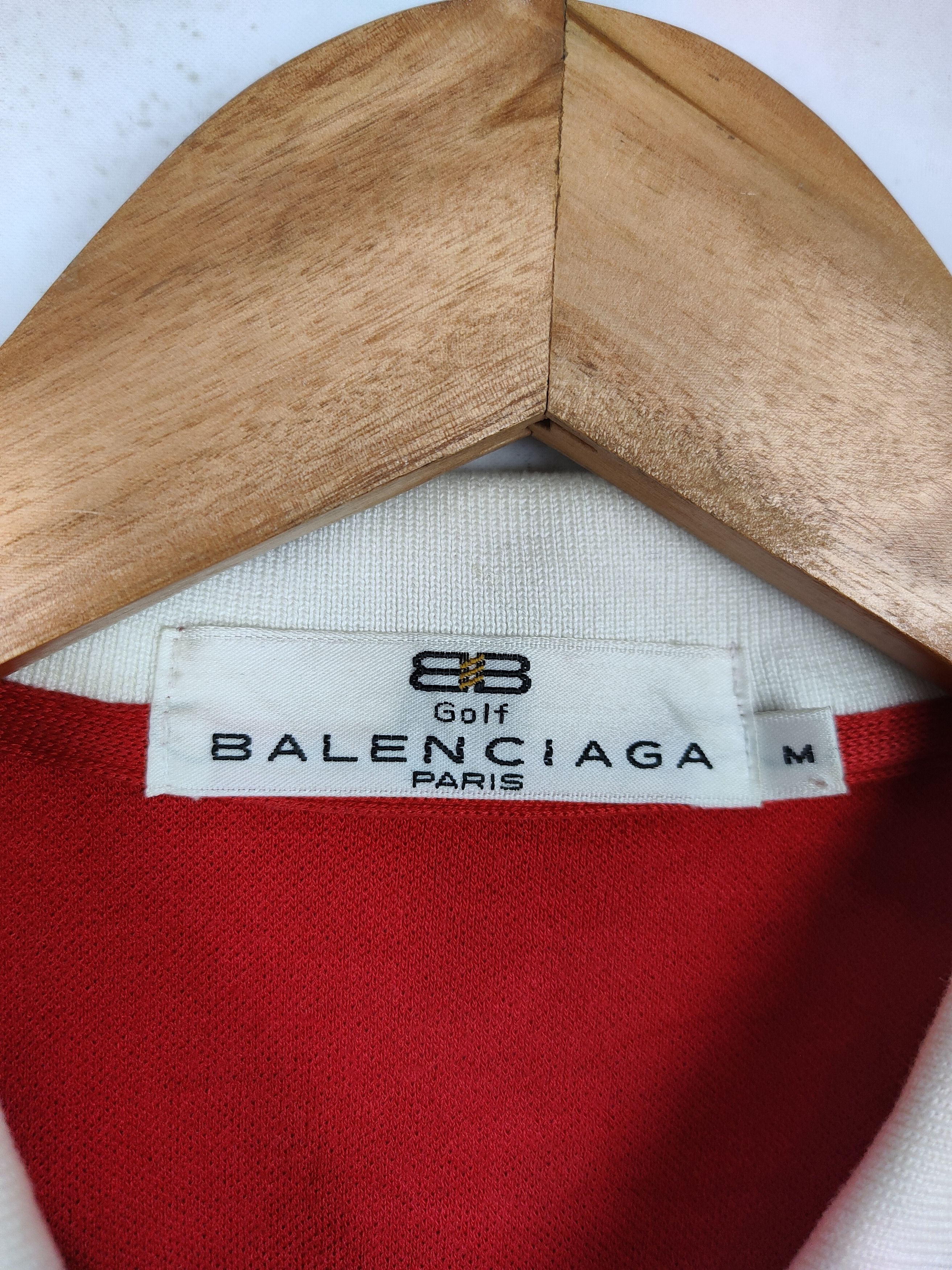 Balenciaga × Vintage Vintage Balenciaga Halfzip Collar Shirt Size S / US 4 / IT 40 - 5 Thumbnail