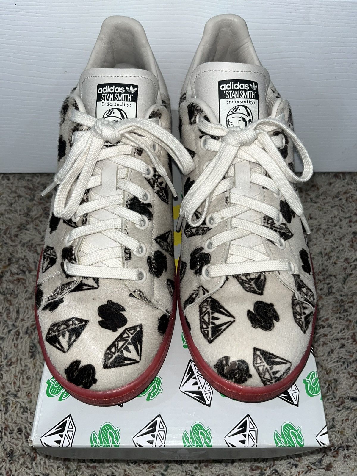 Ice Cream BBC Adidas Stan Smith Pony Hair