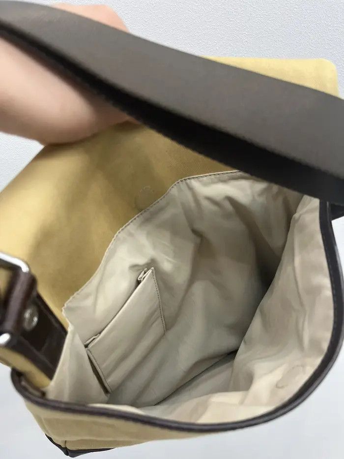 Tumi Tumi Cotton Leather Shoulder Bag Size ONE SIZE - 4 Thumbnail