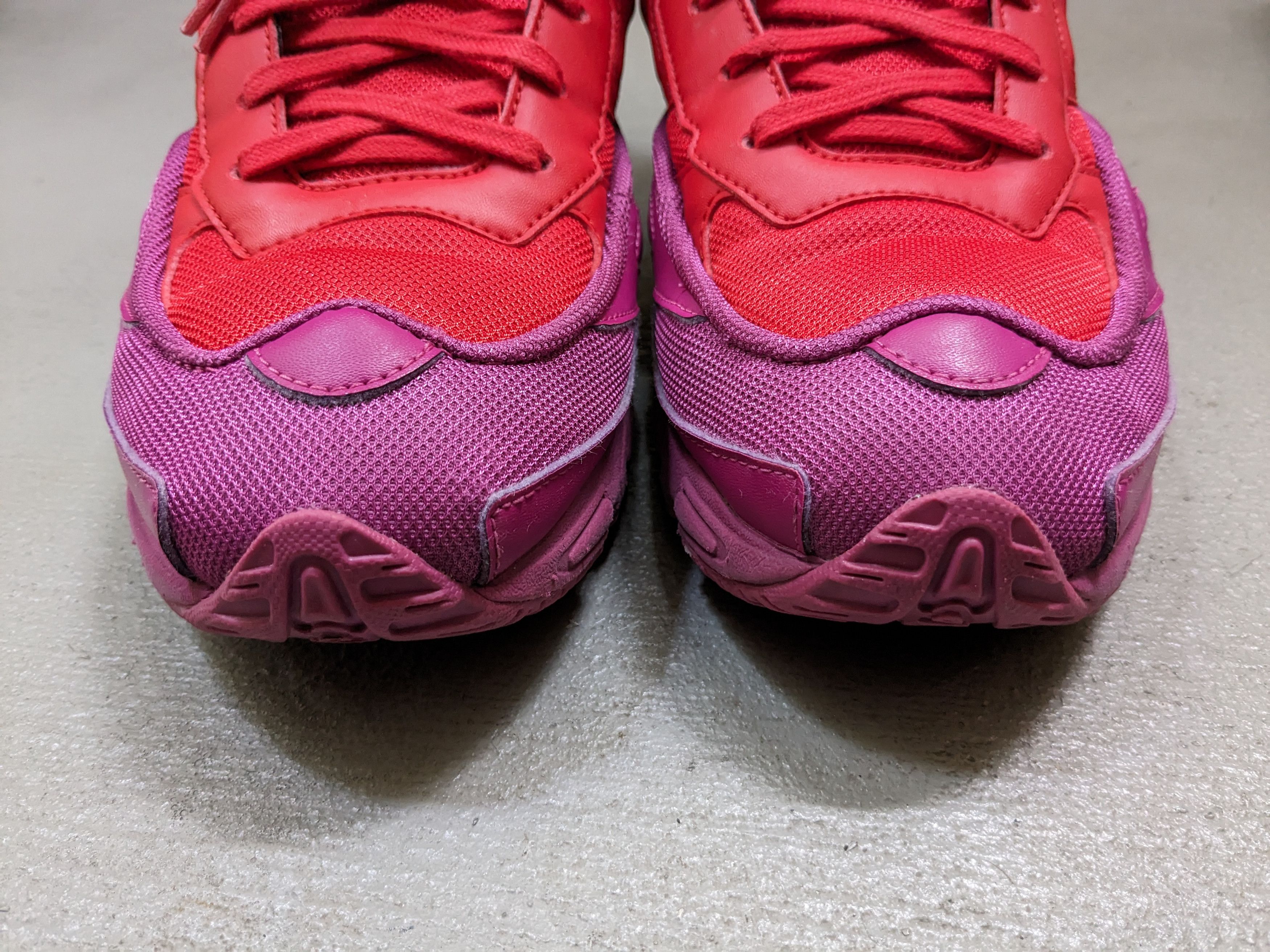 Adidas Raf Simons Adidas x Raf Simons Ozweego 2 Red Purple Size 9 F34265 Grailed