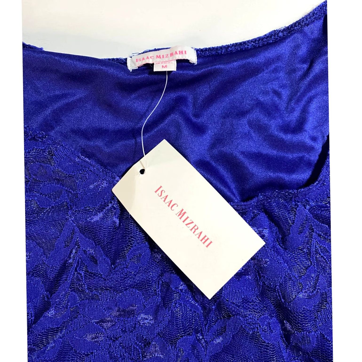 Isaac Mizrahi Isaac Mizrahi Top Women's M Floral Lace Blue Size M / US 6-8 / IT 42-44 - 3 Thumbnail