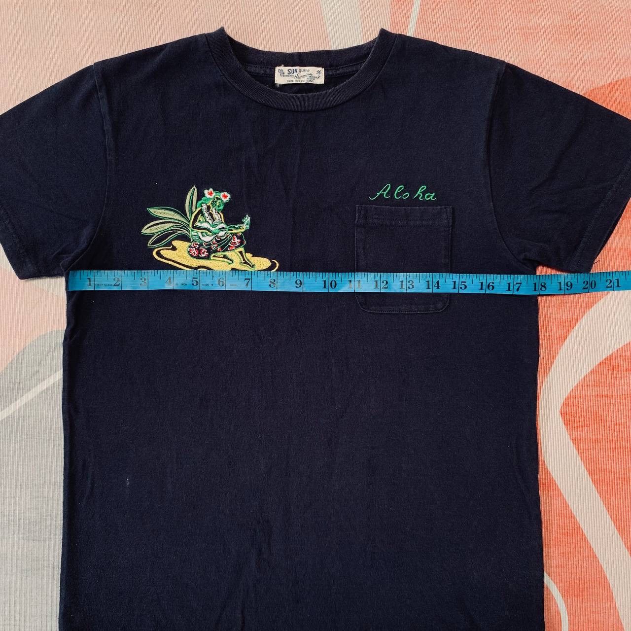 Toyo Enterprises Sun Surf X Beams Hawaii Embroidery Pocket Tees Size US XS / EU 42 / 0 - 8 Thumbnail