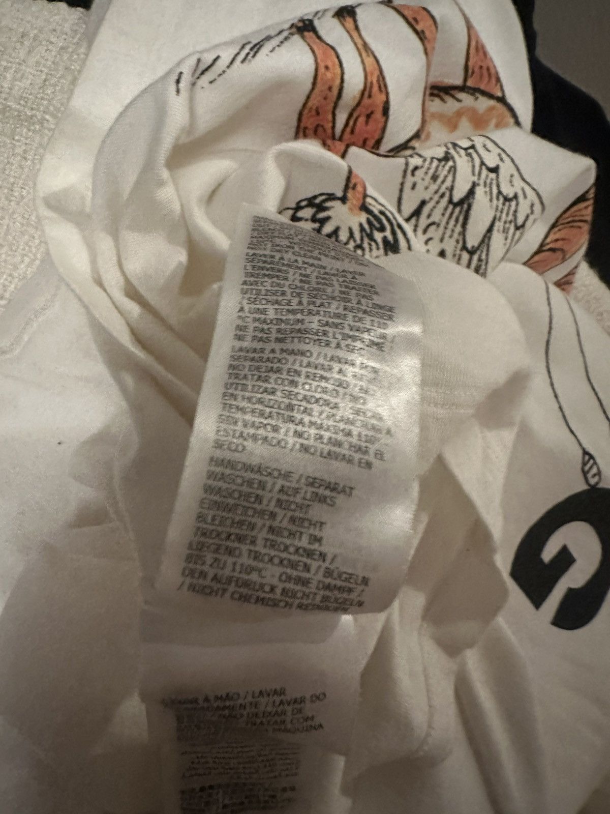 Gucci Gucci “ICCUG” Overture Collection Freya Hartas T-Shirt Size US M / EU 48-50 / 2 - 11 Thumbnail