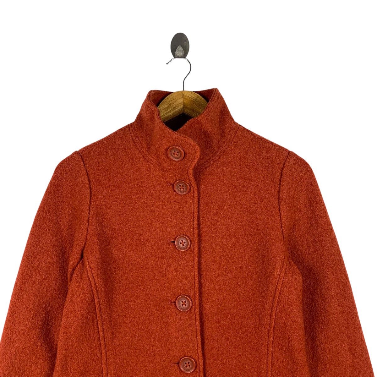 L.L. Bean L.L.BEAN Outdoor Sportswear Wool Double Pocket Coat Jacket Size S / US 4 / IT 40 - 4 Thumbnail