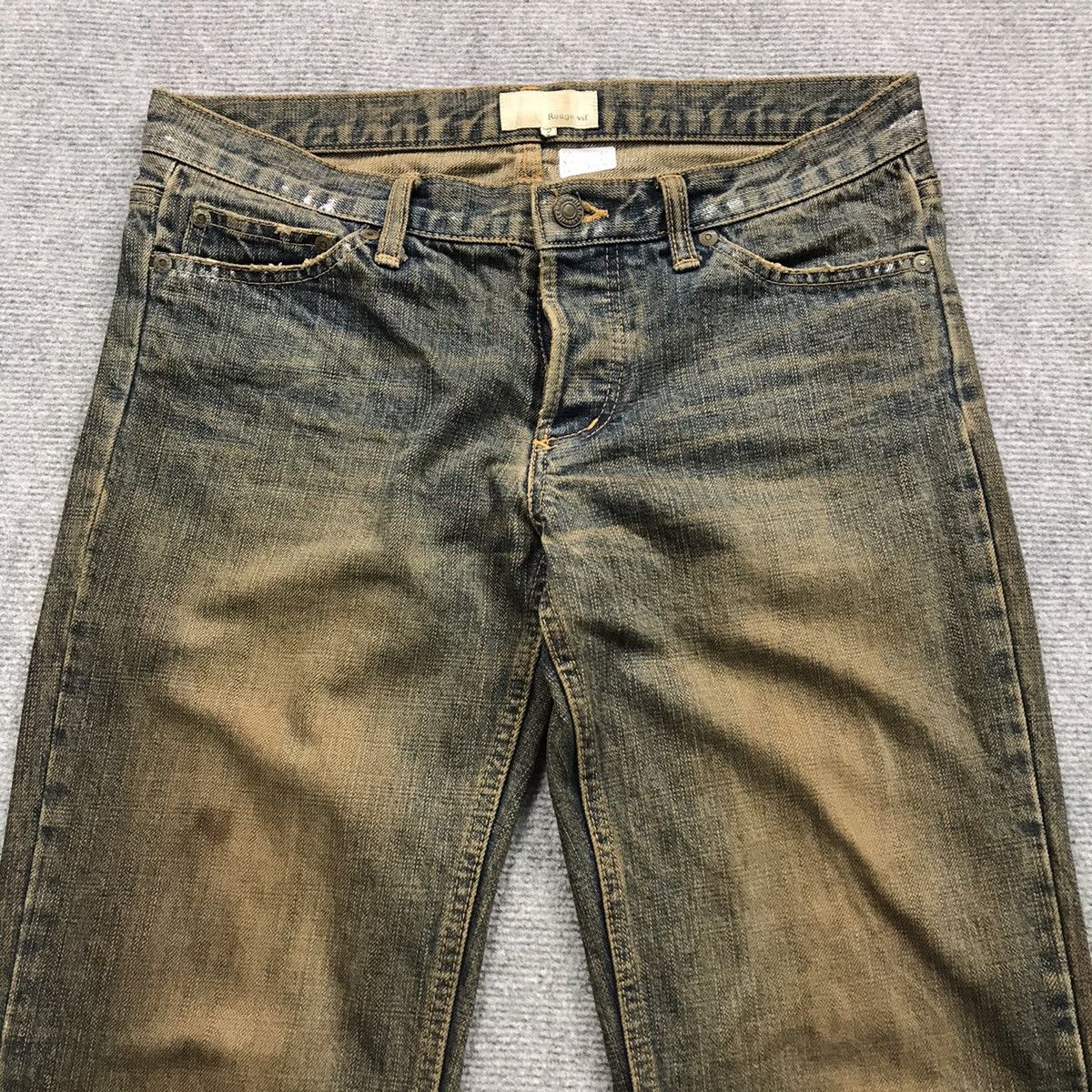 Designer × Japanese Brand RUSTY💀ROUGE VIF MADE IN JAPAN DENIM RUSTY JEANS PANTS Size US 30 / EU 46 - 5 Thumbnail