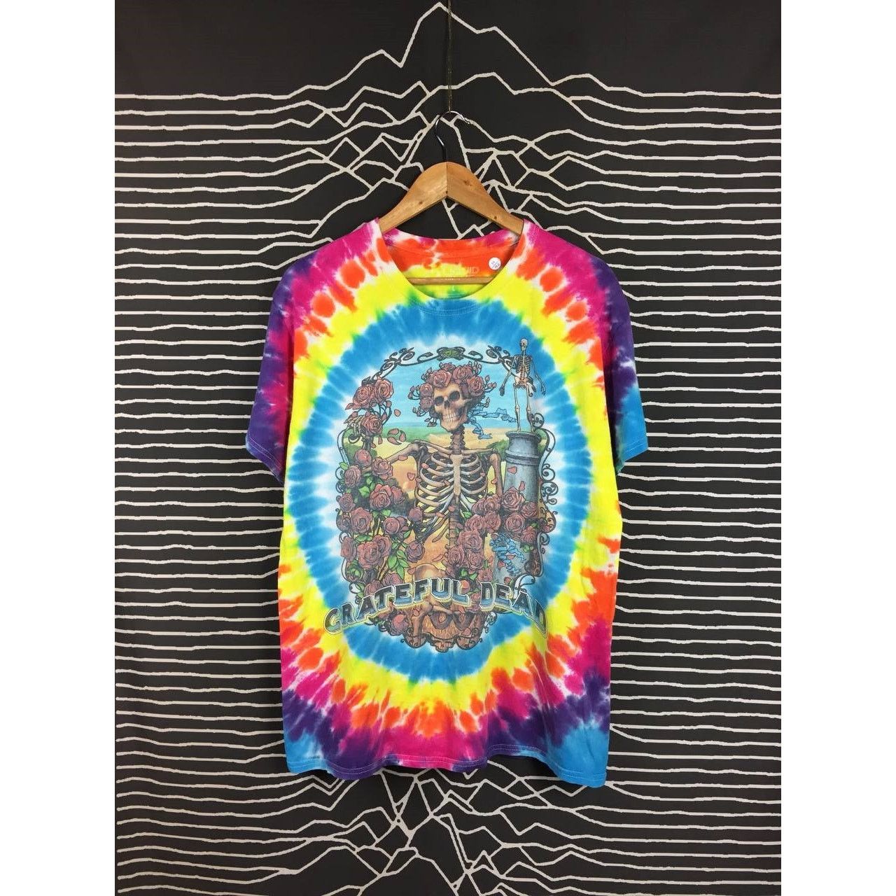 Band Tees × Grateful Dead × Liquid Blue Liquid Blue Grateful Dead Rainbow Bertha Tie Dye Band Tee Size US L / EU 52-54 / 3 - 2 Thumbnail